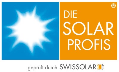 Wir sind Mitglied von DIE SOLAR PROFIS, geprüft durch SWISSOLAR